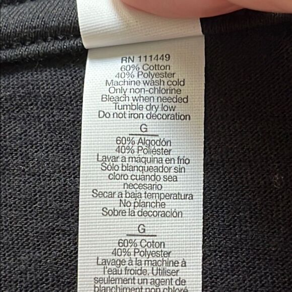 John Cougar Mellencamp Pink Houses Double sided V Neck Tee VTG SZ L - Picture 6 of 6